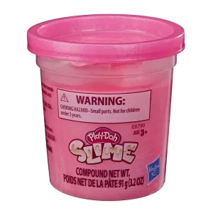 Play-Doh Brand Slime Compound Single Can, Metallic Pink