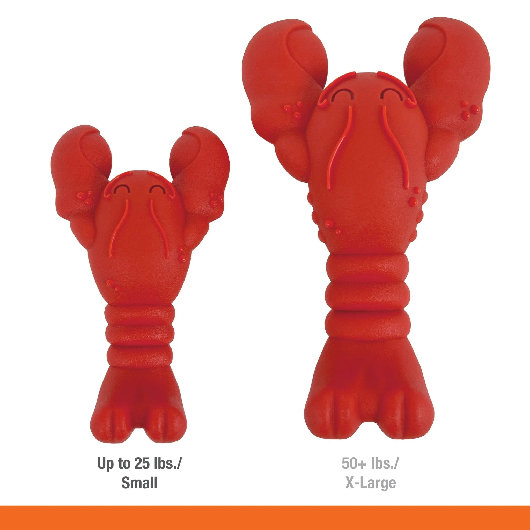 Power Chew Lobster Dog Toy, Filet Mignon