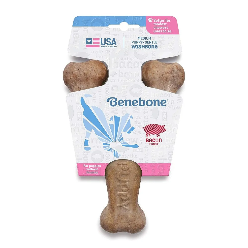 Puppy Pack - Wishbone Bacon Chews Dog Chew Toy