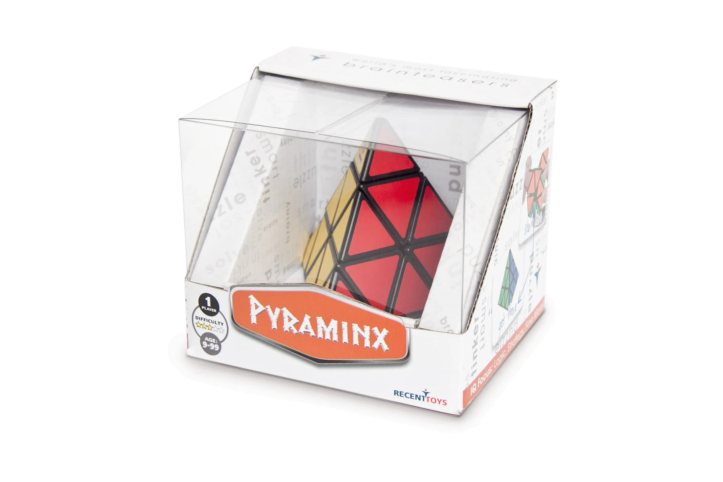 Pyraminx from Meffert's - Brain Teazer 3D Puzzle from Recent Toys