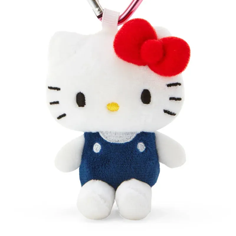 Sanrio Hello Kitty plushie mascot with heart clip