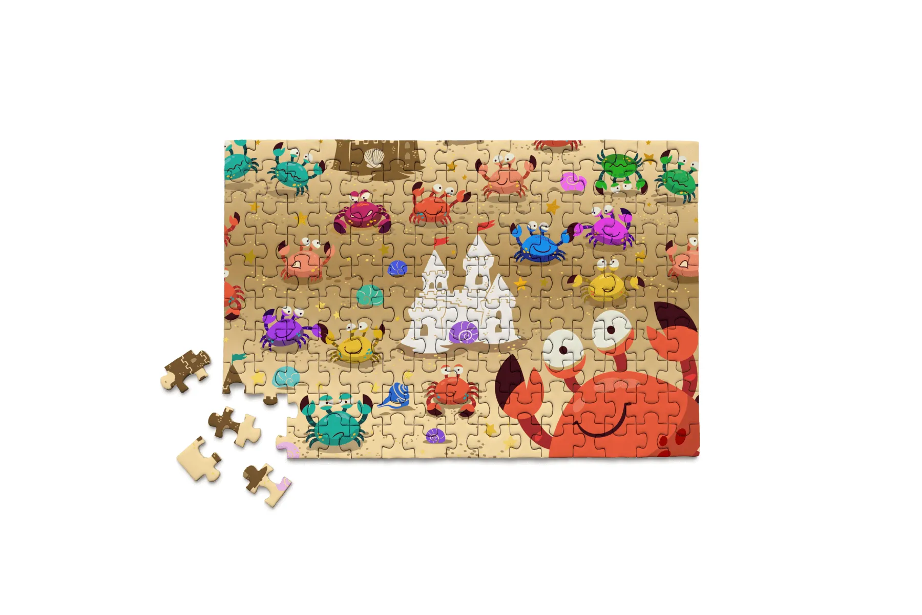 Shell-y's Beach Party Mini Jigsaw Puzzle