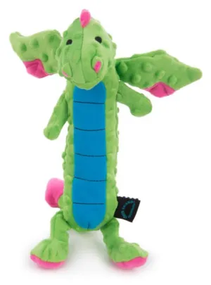 Skinny Green Dragon Dog Toy, Large