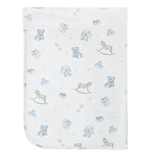 Toys Blue Printed Blanket