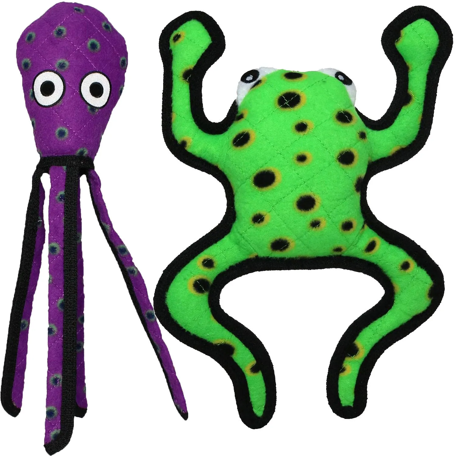 Tuffy Leaping Phrog & Squid 2-Pack