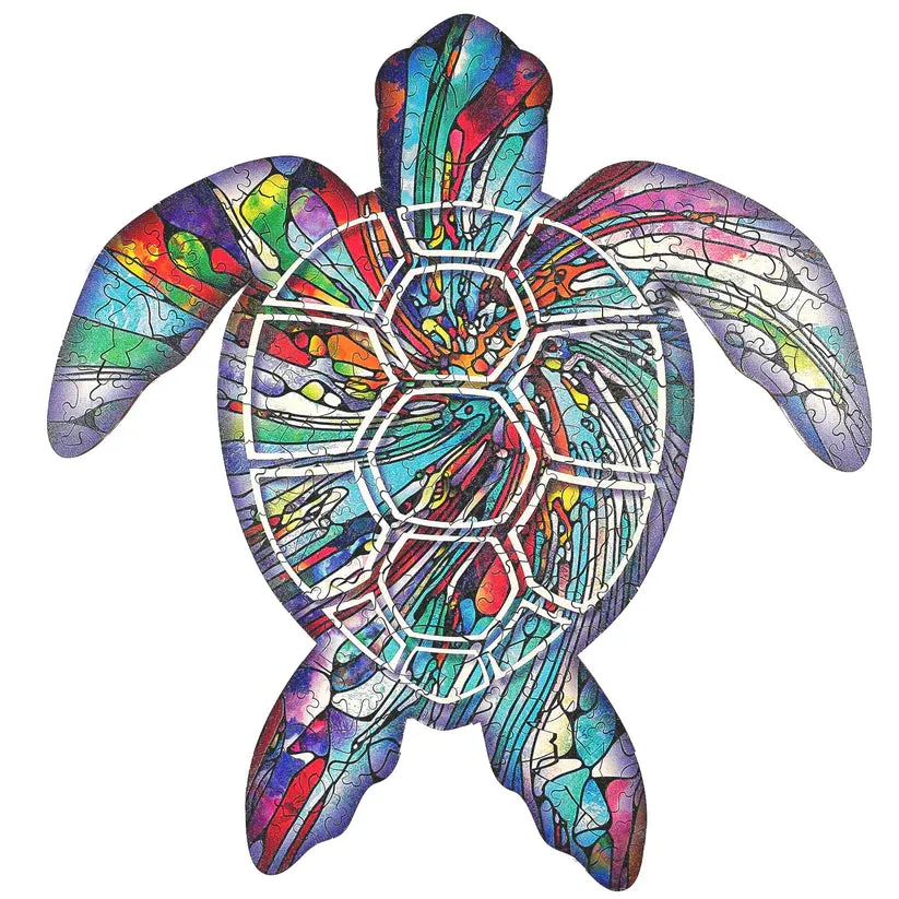 TWIGG Wooden Puzzle - 148 pieces - Mooloolaba Turtle