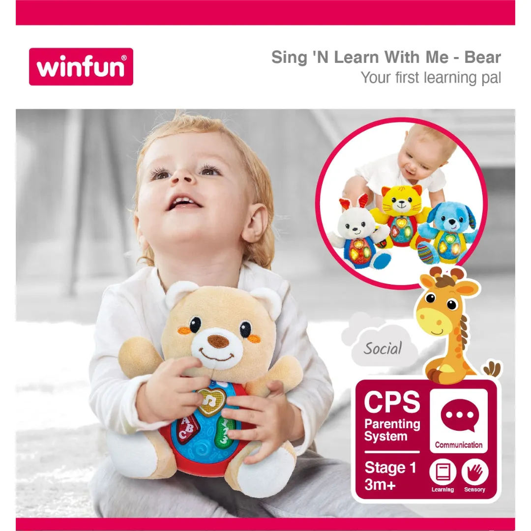 Win fun Sing 'n Learn With Me - Bear