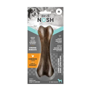 Zeus NOSH STRONG Chew Bone - Chicken Flavor - Medium - 15 cm (6 in)